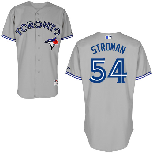 Marcus Stroman #54 mlb Jersey-Toronto Blue Jays Women's Authentic Road Gray Cool Base Baseball Jersey